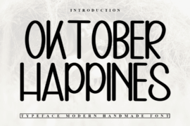 Oktober Happines Font