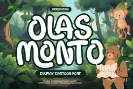 Olas Monto Trial Font