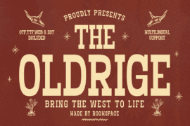 Oldrige Font