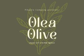 Olea Olive Font Family
