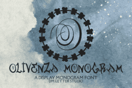 Olivenza Monogram Font