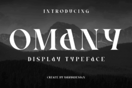 OMANY Font