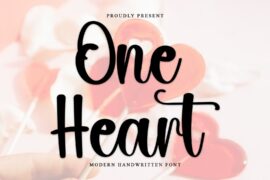 One Heart Font
