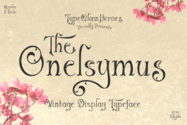 Onelsymus DEMO Font
