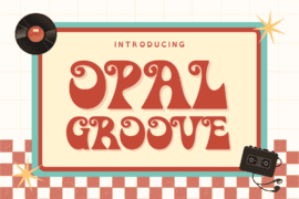 Opal Groove Free Font