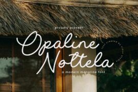 Opaline Nottela Font