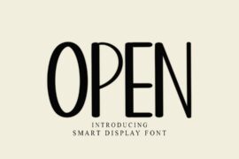OPEN Font