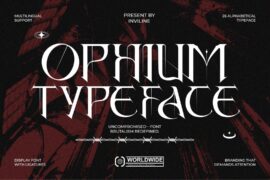 Ophium Demo Font