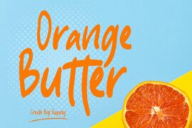 Orange Butter Font