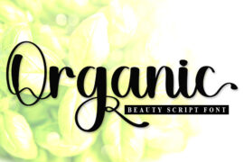 Organic Font