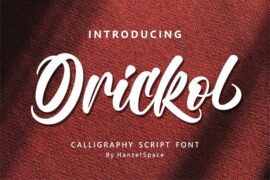 Orickol Font
