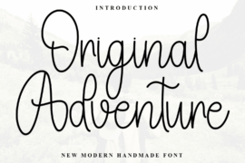 Original Adventure Font