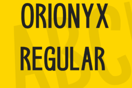 Orionyx Font