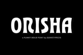 ORISHA Demo Font