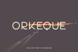 Orkeque ND Font