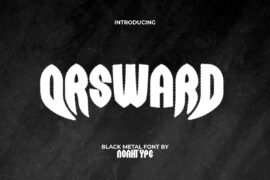 Orsward Demo Font