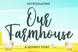 Our Farmhouse Font