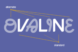 Ovaline Font