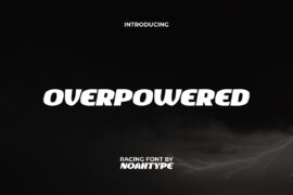 Overpowered Demo Font