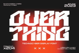Overthing Font