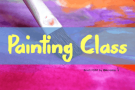 Painting Class Font