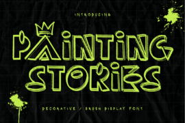 Painting Stories Demo Font