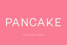 Pancake ND Font