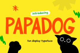 Papadog Font