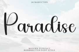 Paradise Party Font