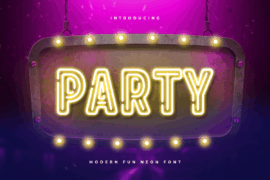 PARTY Font