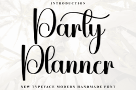 Party Planner Font