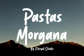 Pastas Morgana Font