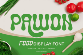 Pawon Demo Font