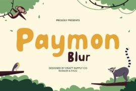 Paymon Blur Demo Font