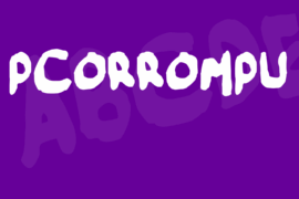 pcorrompu Font