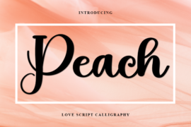 Peach Font
