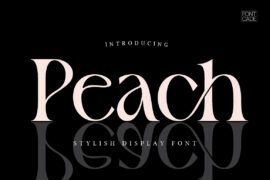 Peach Personal Use Font