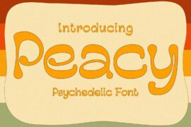 Peacy Demo Font