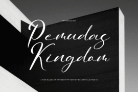 Pemudas Kingdom Font