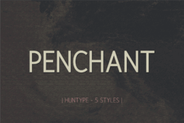 Penchant Font