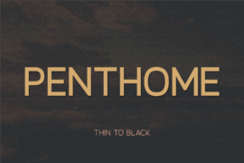 Penthome Font