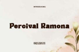 Percival Ramona Demo Font