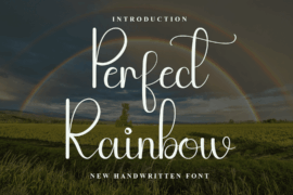 Perfect Rainbow Font