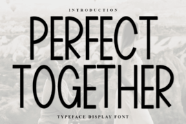 Perfect Together Font