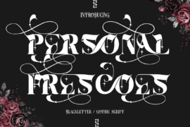 PERSONAL FRESCOES DEMO Font