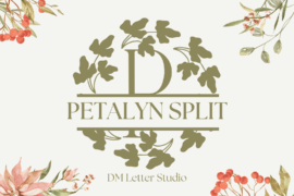 Petalyn Split Font