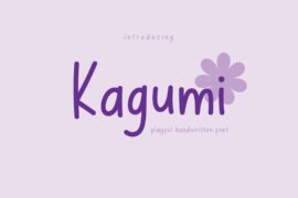 PGR Kagumi Font