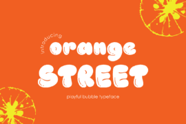 PGR Orange Street Font