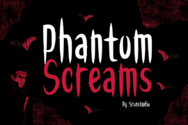 Phantom Screams Font
