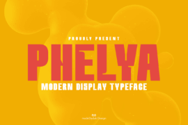 Phelya DEMO Font